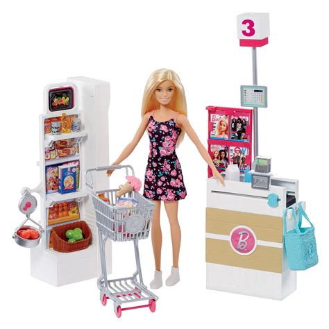 barbie supermercado - barbie surpresa